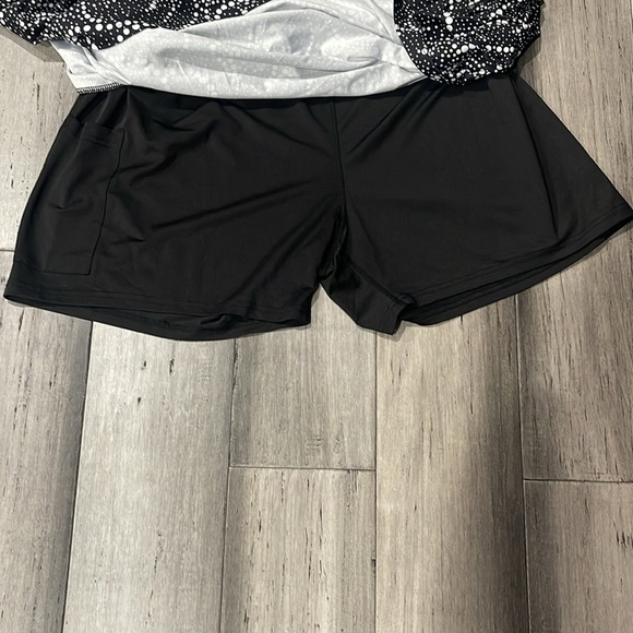 BLEVONH 3XL  Golf Skirt Knee Length Skorts Skirts Drawstring Waist Tennis - Picture 5 of 5